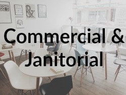 Commercial & Janitorial Button
